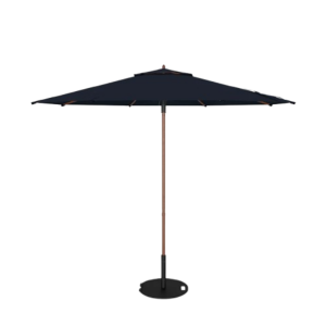 9' Round Black Umbrella